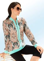 Blousejasje met inkjetprint 