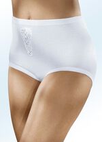 Multipack slips met borduurmotief 