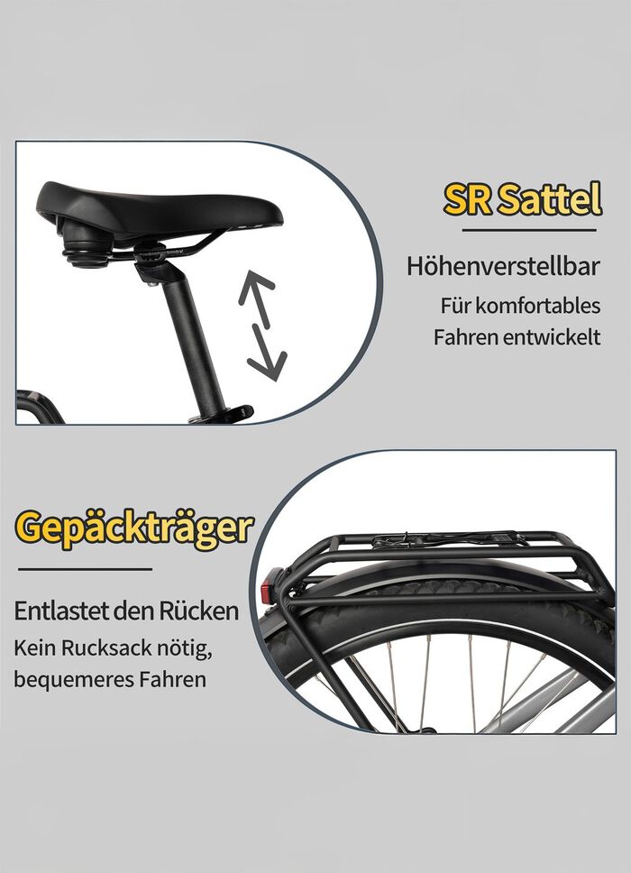 E-Bike Comfort SUV Easy van SAXXX 