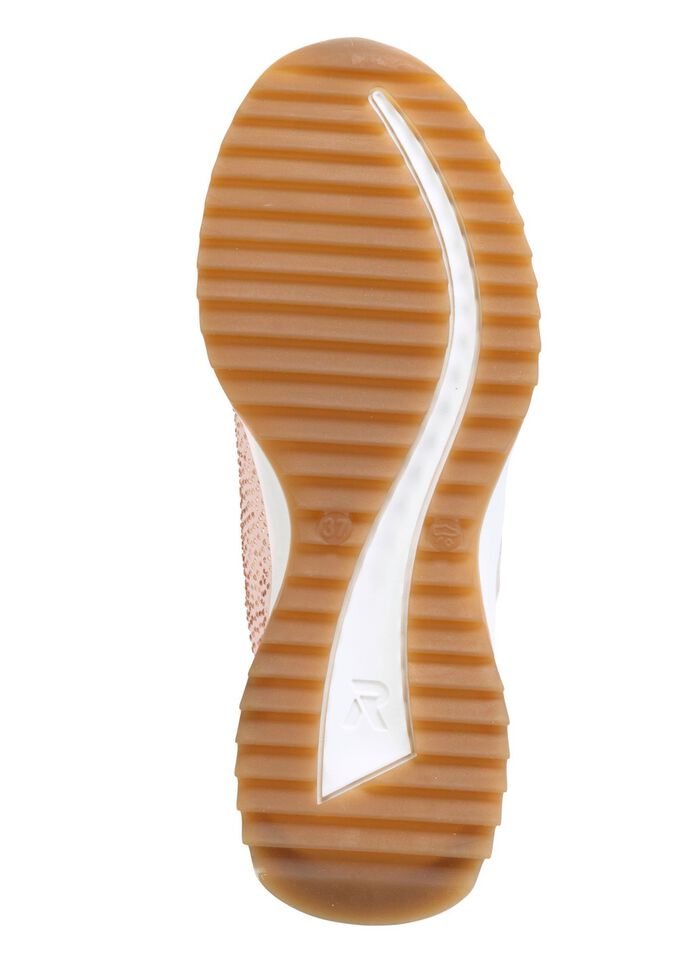 Rieker sneakers met glittersteentjes 