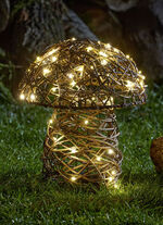 LED rotan paddestoel met timerfunctie 