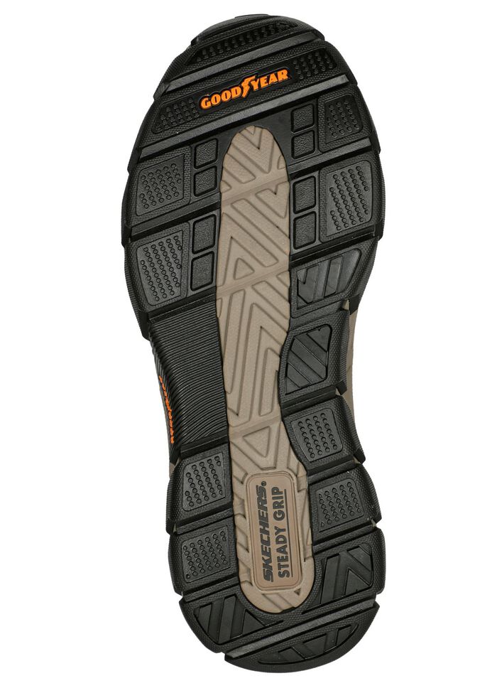 SKECHERS, comfortabele herenpantoffels, met voorgevormde instaphak 