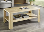 Salontafel met grote opbergruimte WILD EIKEN