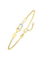 Moderne armband met zirkonia 