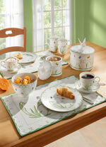 Ontbijtbordset "Kleurrijke Lente" 