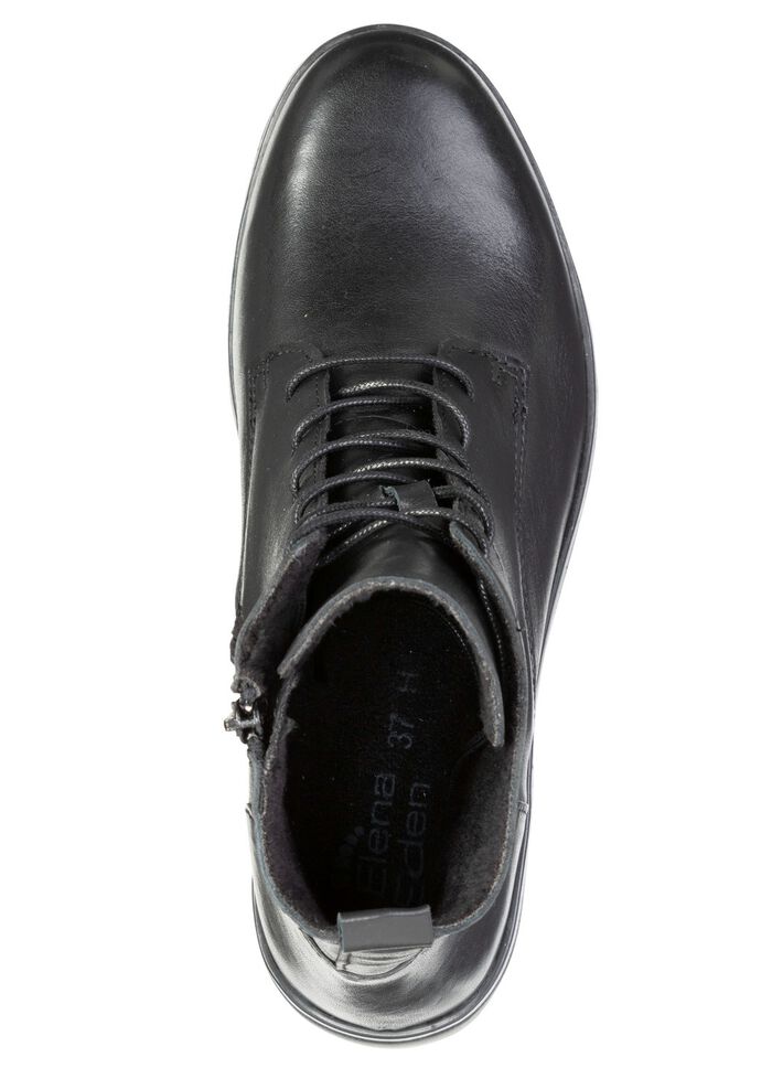 ELENA EDEN, comfortabele dames enkellaarsjes, winterschoenen, breedte H, met uitneembaar voetbed 