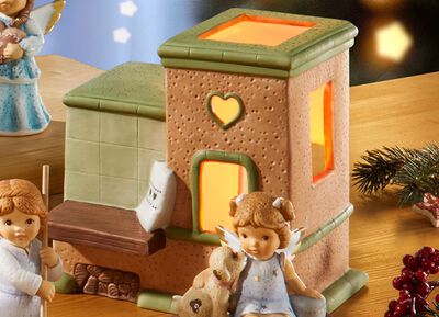 Peperkoekbakkerssc&egrave;ne uit de Nina & Marco-serie 