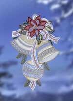 Raamklokken met bolletjes van Plauenkant 