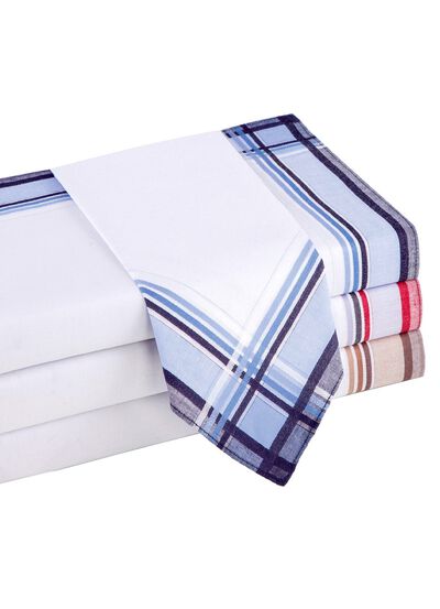 Heren-stoffen zakdoekjes 