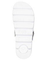 Klassieke damesklompen met anatomisch gevoerd voetbed WEISS-BUNT