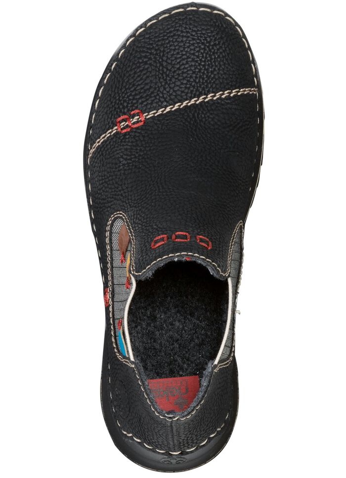 Rieker laarsje in littekenlook ZWART-MEERKLEURIG