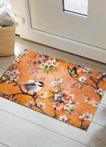 Deurmat met antislip achterkant 