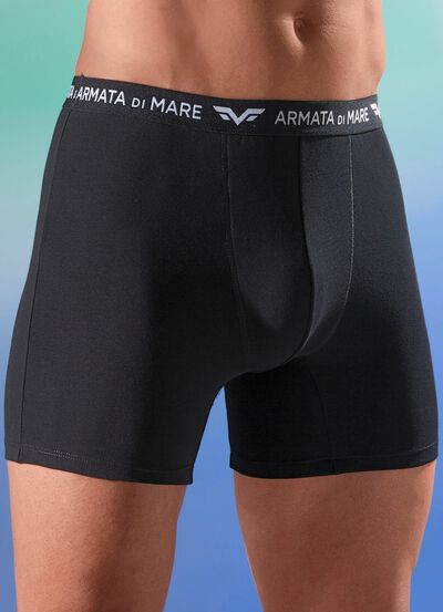 Set van drie broeken met elastische tailleband 