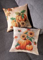 Kussenhoezen van tapijten NATUUR-MEERKLEURIG