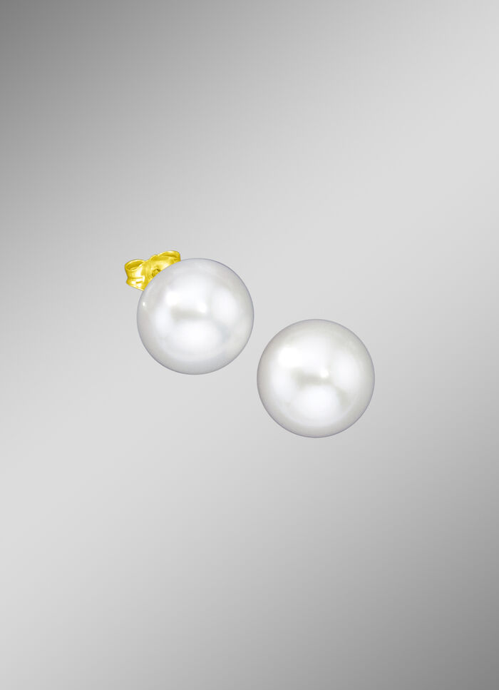 Oorknopjes met gekweekte Bouton-zoetwaterparels