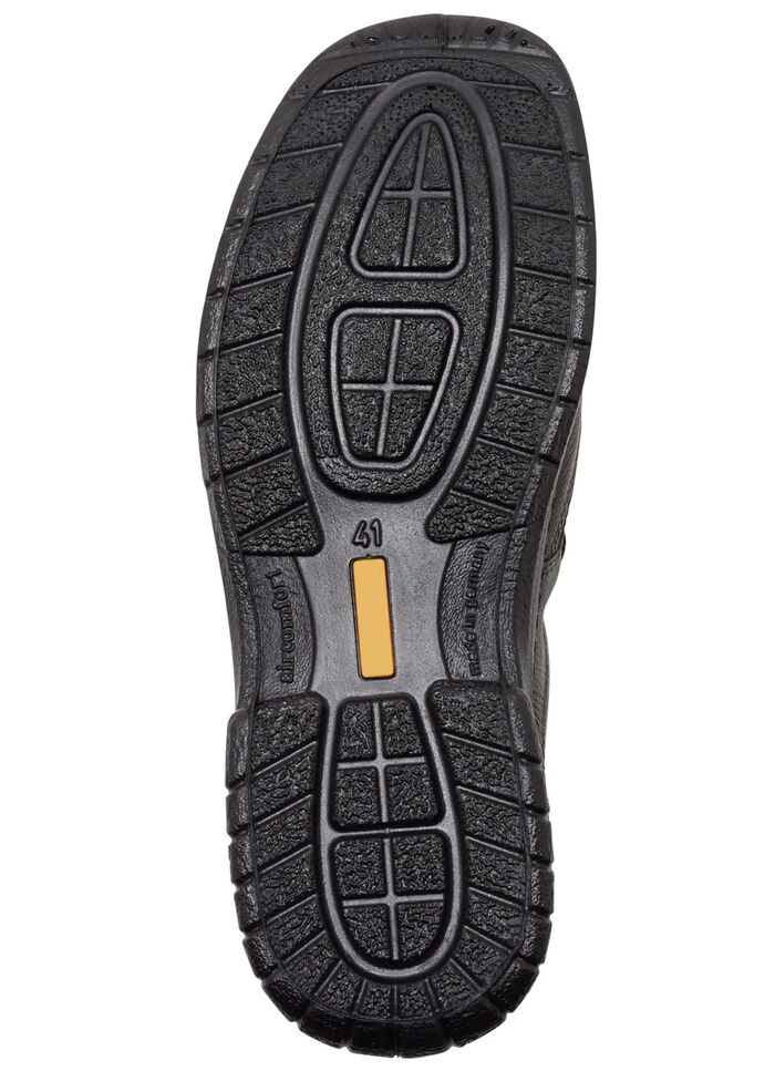 GINO GALANTE, klassieke heren veterschoen, met uitneembaar voetbed MOKKA