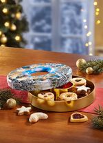 Adventskrans koekblik 