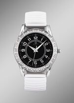 Modern quartz dameshorloge met trekkoord 