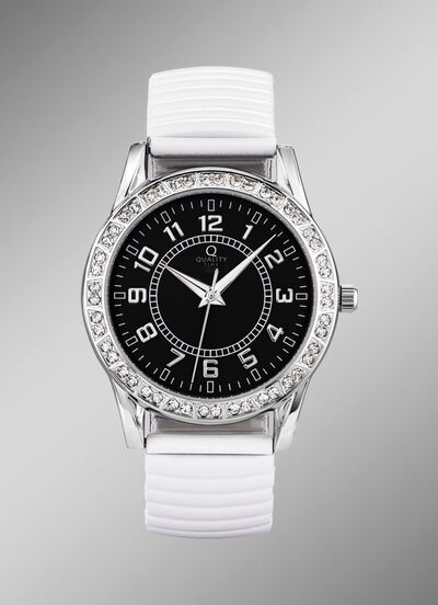 Modern quartz dameshorloge met trekkoord 