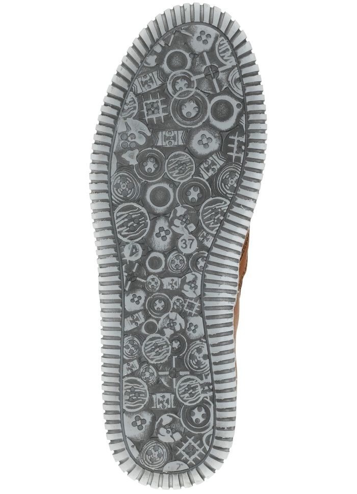 Gemini enkellaarsjes van rundnappaleer BRUIN