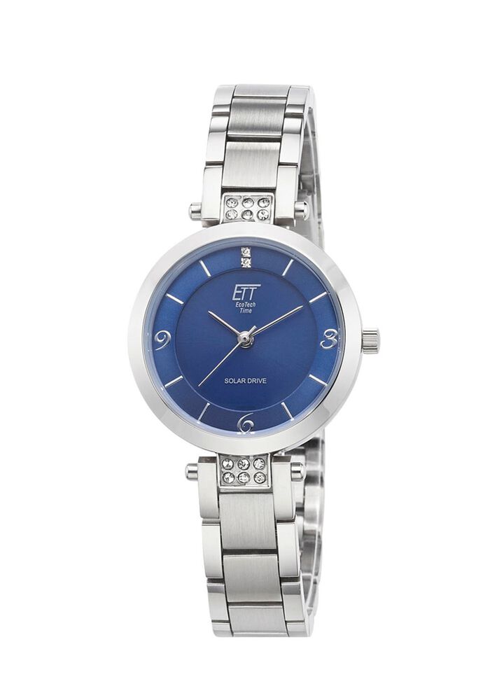 ETT solar dameshorloge met quartz uurwerk 