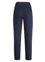 Broek met decoratieve knopen MARINE