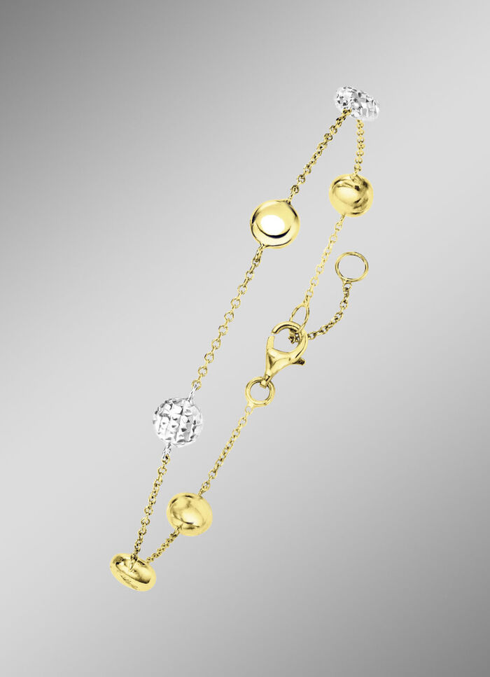 Prachtige tweekleurige armband 