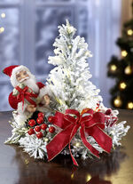 Verlicht tafelbloemstuk 