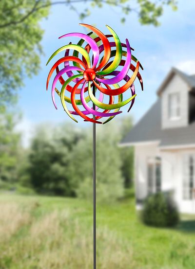 Dubbele metalen windturbine 