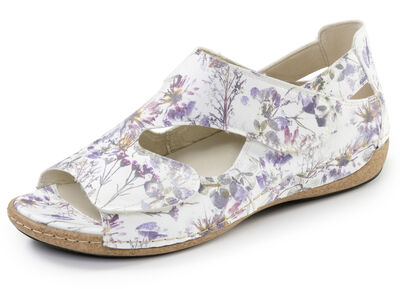 Waldläufer, comfortabele damessandalen, breedte H, met uitneembaar voetbed 