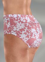 Verpakking van vier slips met bloemenmotief 