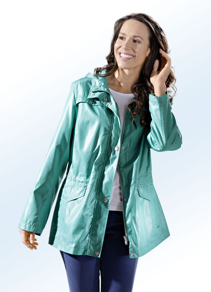 Jas met afneembare capuchon 