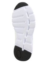 ELENA EDEN, stijlvolle damessneakers, met uitneembaar voetbed WEISS-SCHWARZ