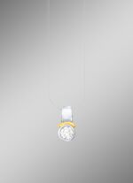 Mooie platina hanger met diamanten 