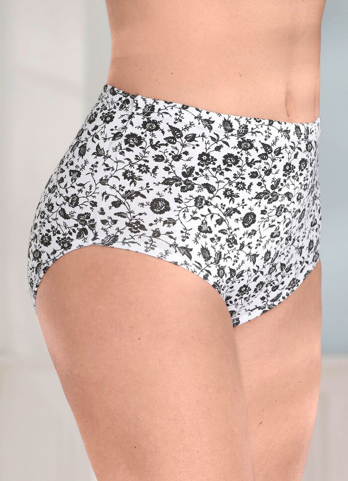 Verpakking van vijf slips met elastische tailleband 