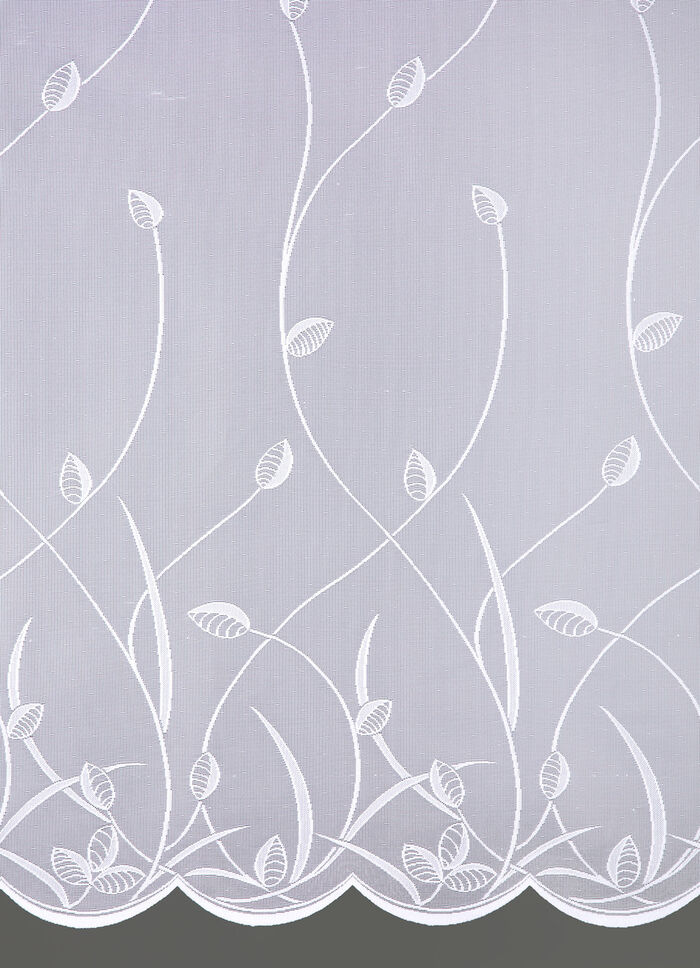 Doorschijnend rolgordijn met universele railband 