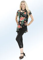 7/8 legging met sierknopen 