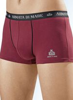 Set van vier broekjes van fijne jersey, met elastische tailleband 