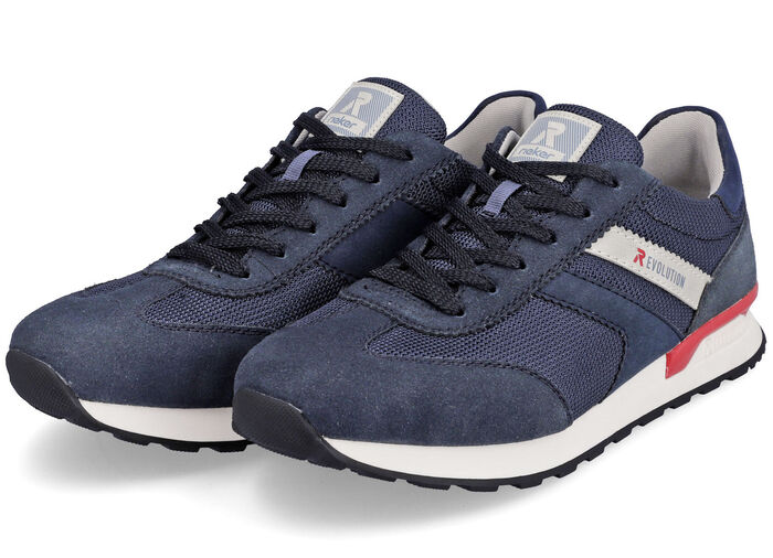 Rieker sneakers in een sportief design MARINE-GRIJS