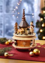 Muziekdoos Seiffenerkirche met 18-tonig mechaniek 