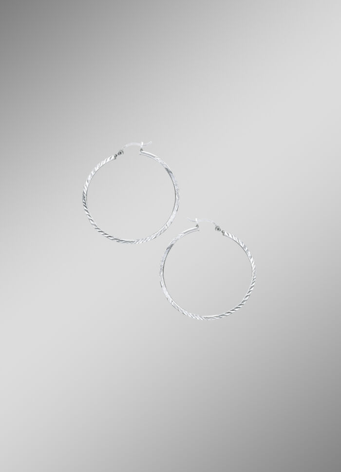 Oorringen met structuur 