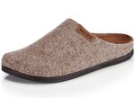 Mubb pantoffels gemaakt van echt wolvilt BEIGE