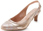 ELENA EDEN slingpumps in een elegante vorm GOUD