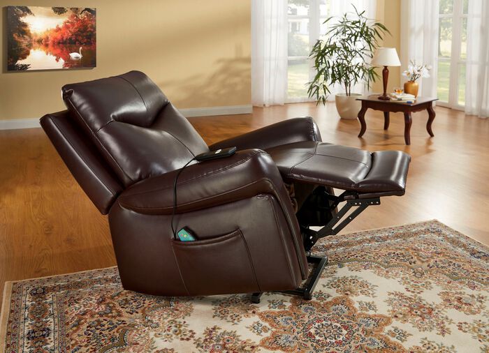 Comfortabele relaxstoel met XXL zitcomfort BRUIN