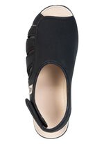 Comfortabele damessandalen, breedte H, met aangename vulling 