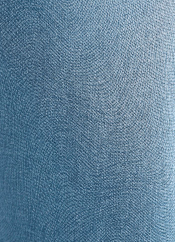 Jeans met trendy vingerafdrukpatroon 