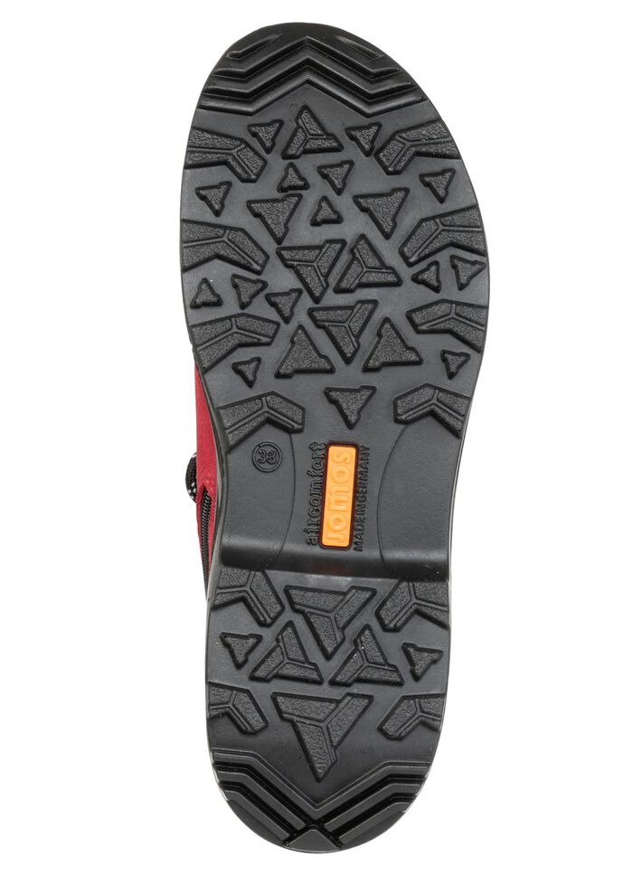 Sportieve dameslaarzen, breedte K, met uitneembaar voetbed 