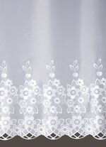 Decoratief lang gordijn 