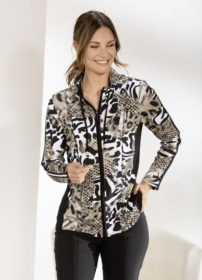 Jasje met doorlopende rits 