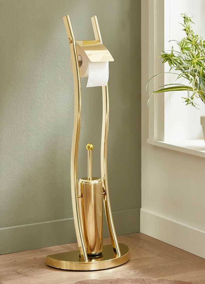 Stijlvolle badkameraccessoires van stalen buizen 